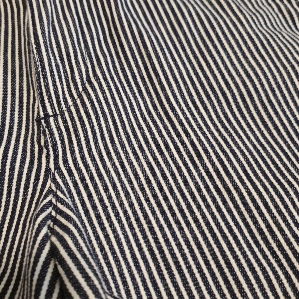 Joe Fresh Striped Denim Shorts - Picture 3 of 5